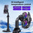 K19 Mobile Phone Cooler Fan Radiator with Digital Display  /  Dual Fans  /  RGB Lighting  /  Adjustable Speed - Black - 2