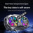K19 Mobile Phone Cooler Fan Radiator with Digital Display  /  Dual Fans  /  RGB Lighting  /  Adjustable Speed - Black - 7