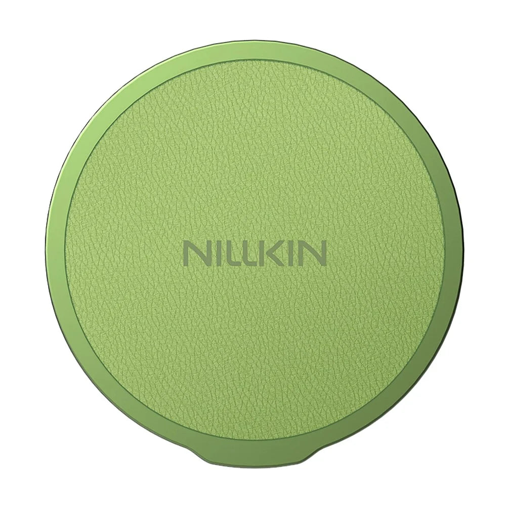 NILLKIN Dual Magnetic Ring Phone Stand Holder Flexible Rotation Adjustable Kickstand - Matcha Green - 2