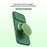 NILLKIN Dual Magnetic Ring Phone Stand Holder Flexible Rotation Adjustable Kickstand - Matcha Green - 6