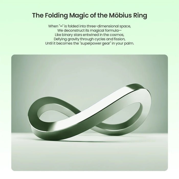 NILLKIN Dual Magnetic Ring Phone Stand Holder Flexible Rotation Adjustable Kickstand - Matcha Green - 7