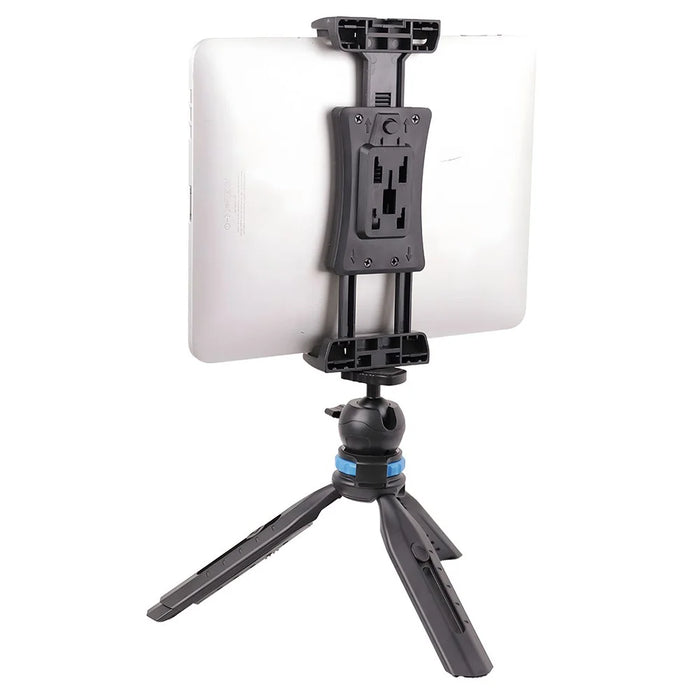 F088 Large Tablet Clamp with Hot Shoe Mount 23cm Multi-Function Universal Phone Tablet Holder - 4