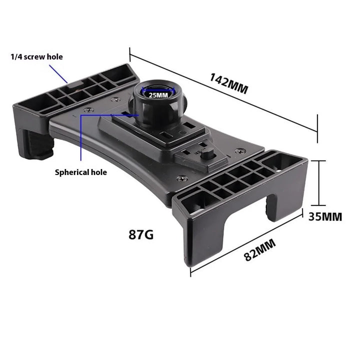 B049 Large Tablet Clamp Multifunctional Universal Phone Tablet Holder with Ball Head Mount - 7