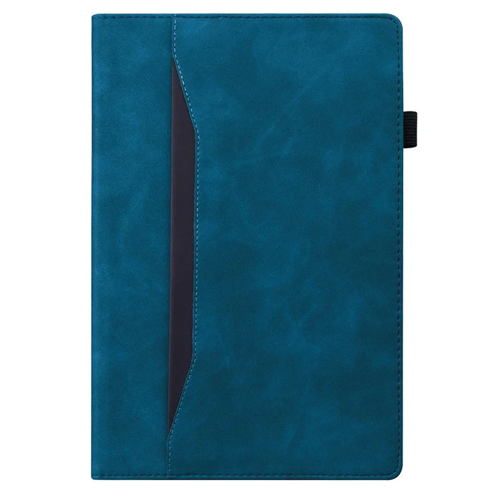 For Lenovo Xiaoxin Pad 11 2025 / Tab K11 Gen 2 TB336 / Idea Tab / Tab M11 Case PU Leather Protective Folio Tablet Cover with Card Holder - Blue - 6