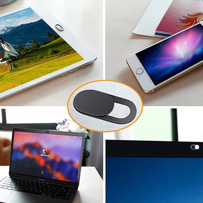 10Pcs / Set Marble Pattern Laptop Tablet Phone Camera Sticker Privacy Protection Webcam Slider Cover - 2