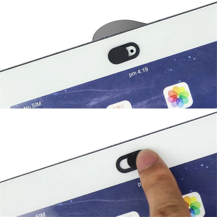 10Pcs / Set Marble Pattern Laptop Tablet Phone Camera Sticker Privacy Protection Webcam Slider Cover - 4
