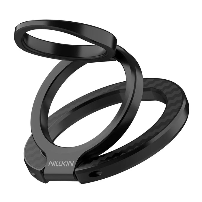 NILLKIN Magnetic Ring Kickstand Slim Aramid Fiber Aerospace Aluminum Multi Angle Adjustable Holder - 1