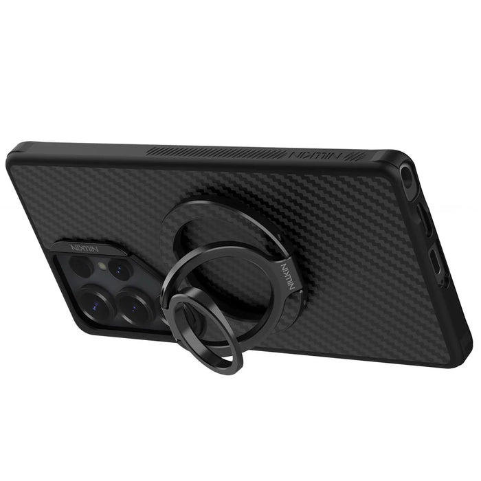 NILLKIN Magnetic Ring Kickstand Slim Aramid Fiber Aerospace Aluminum Multi Angle Adjustable Holder - 3