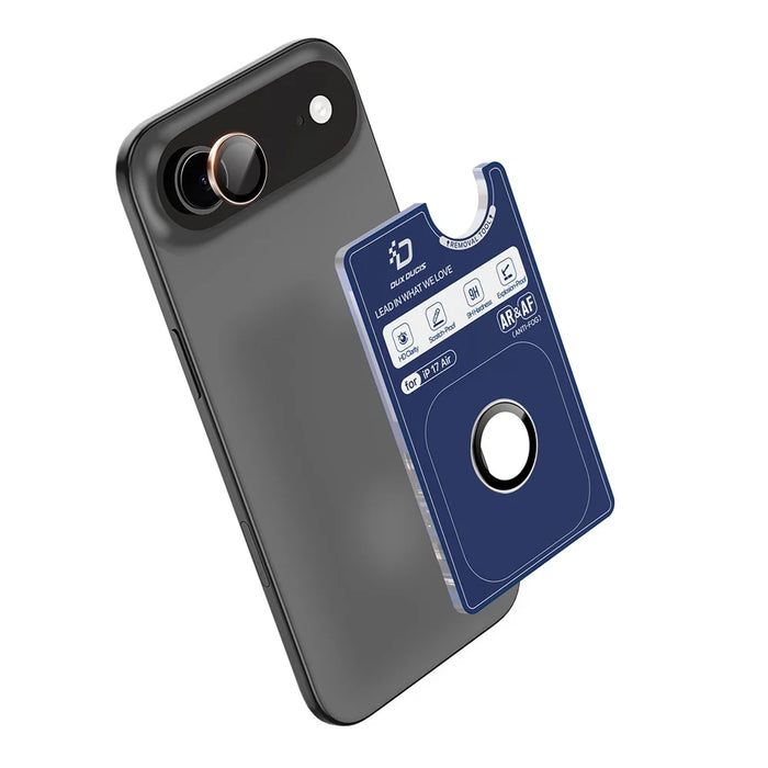 DUX DUCIS For iPhone Air Camera Lens Protector  HAWK Series Tempered Glass Lens Protector - Black - 4