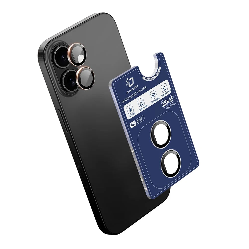 DUX DUCIS For iPhone 17 Camera Lens Protector  HAWK Series Tempered Glass Lens Protector - Black - 4