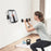 QB01 Universal Wall Mount Holder 4.7-15 Inch Phone Tablet 360 Degree Rotation Kitchen Bathroom Bracket - 7
