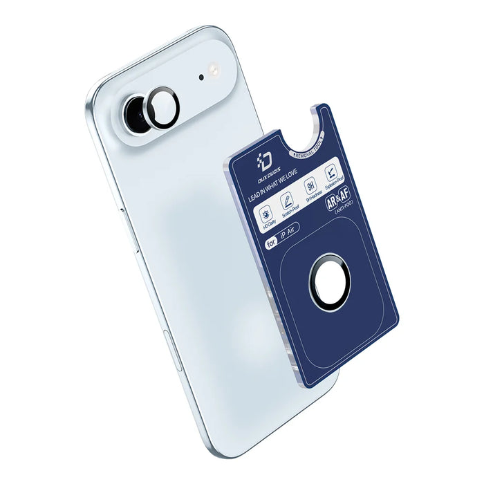 DUX DUCIS For iPhone Air Camera Lens Protector  HAWK Series Tempered Glass Lens Protector - Sky Blue - 1