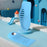 2Pcs For AirTag Silicone Insole Protective Case Child Anti-Lost Tracker Accessory Simple Design - Blue / S - 4
