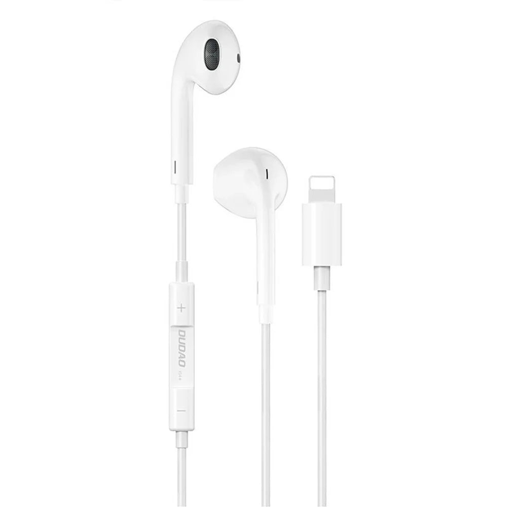 DUDAO X14+ Wired Headphones for iPhone Earbuds HiFi Sound In-Ear Earphones with Microphone & Volume Control - 1
