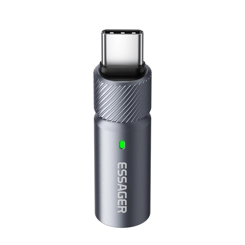 ESSAGER Aluminum Alloy Type-C Cigarette Lighter Tungsten Wire Heating Auto Shut Off - Type-C Male Connector - 2
