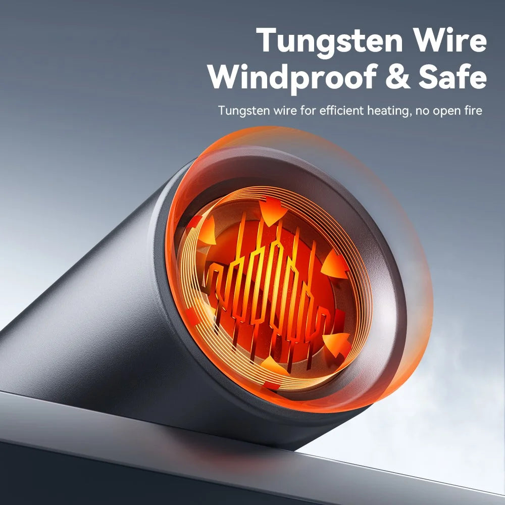 ESSAGER Aluminum Alloy Type-C Cigarette Lighter Tungsten Wire Heating Auto Shut Off - Type-C Male Connector - 5