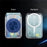 Phone Card Holder Magnetic Kickstand Slim PC Phone Back Card Case - Navy Blue - 3