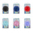 Phone Card Holder Magnetic Kickstand Slim PC Phone Back Card Case - Navy Blue - 7