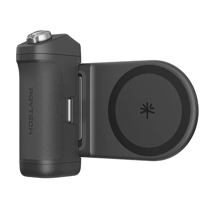 PGYTECH MagCam 2 Magnetic Smartphone Grip Wireless Charging Photography Handle EDC Stand Bluetooth-compatible Remote - P-PG-081 Black - 1