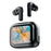 LX-10 Bluetooth-compatible Earbuds ANC + ENC Noise Cancellation Earbuds with Full Color Touch Screen Charging Case - Black - 1