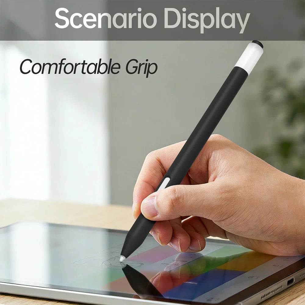 For Samsung Galaxy Tab S11  /  S11 Ultra S Pen Case Jelly Silicone Sleeve Stylus Protective Cover - Matcha Green - 7