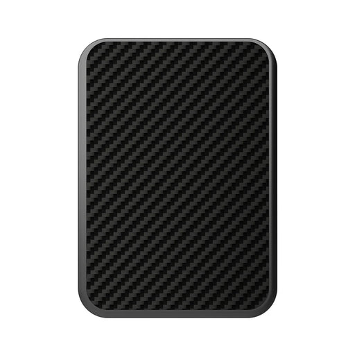 NILLKIN FiberMate Magnetic Phone Card Bag Ultra Slim Aramid Fiber RFID Blocking Card Holder with Stand Function - Black - 2