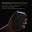NILLKIN FiberMate Magnetic Phone Card Bag Ultra Slim Aramid Fiber RFID Blocking Card Holder with Stand Function - Black - 6