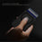 NILLKIN FiberMate Magnetic Phone Card Bag Ultra Slim Aramid Fiber RFID Blocking Card Holder with Stand Function - Black - 7