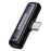 ESSAGER Type-C to Type-C Audio Charging Adapter 2 in 1 60W PD Fast Charging Converter for Phone Tablet - 1