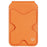 DUX DUCIS PAPO Series Ultra Slim Magnetic Card Holder with Kickstand Butterfly Design RFID Blocking PU Leather Card Bag - Orange - 2