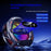 K31 Clip-on Magnetic Phone Cooler AI Temperature Control 3-Speed RGB Cooling Fan with Digital Display - Black - 4