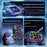 K32 Semiconductor Phone Cooler Dual Fan AI Temperature Control RGB Gaming Phone Radiator for Live Streaming- Black - 4