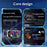 K32 Semiconductor Phone Cooler Dual Fan AI Temperature Control RGB Gaming Phone Radiator for Live Streaming- Black - 5