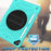 For iPad 10.2 (2021) / (2019) / (2020) / Air 10.5 inch (2019) Shockproof Case Anti-Scratch Rotating Kickstand Case with Shoulder Strap Portable Silicone+PC Tablet Case - Green - 5