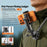 WEKOME WA-S69 First Person POV Shooting Rotating Neck Holder Hands-Free Wearable Phone Action Camera Neck Mount - Black  /  Grey - 2
