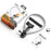 WEKOME WA-S69 First Person POV Shooting Rotating Neck Holder Hands-Free Wearable Phone Action Camera Neck Mount - Black  /  Grey - 7