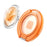 NILLKIN Ring Stand Magnetic Phone Holder Foldable Finger Grip Kickstand - Orange - 3