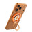 NILLKIN Ring Stand Magnetic Phone Holder Foldable Finger Grip Kickstand - Orange - 4