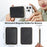Ultra Thin PU Leather Magnetic Card Wallet Card Holder Compatible with MagSafe Devices - Black - 4