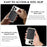 Ultra Thin PU Leather Magnetic Card Wallet Card Holder Compatible with MagSafe Devices - Black - 7