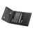 Magnetic Card Holder Tri-Fold PU Leather Wallet Stand Compatible with MagSafe - Black - 5
