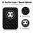 Football Pattern Magnetic Suction Cup Phone Mount Compatible with MagSafe Case Silicone Sticky Grip Holder - Black - 5