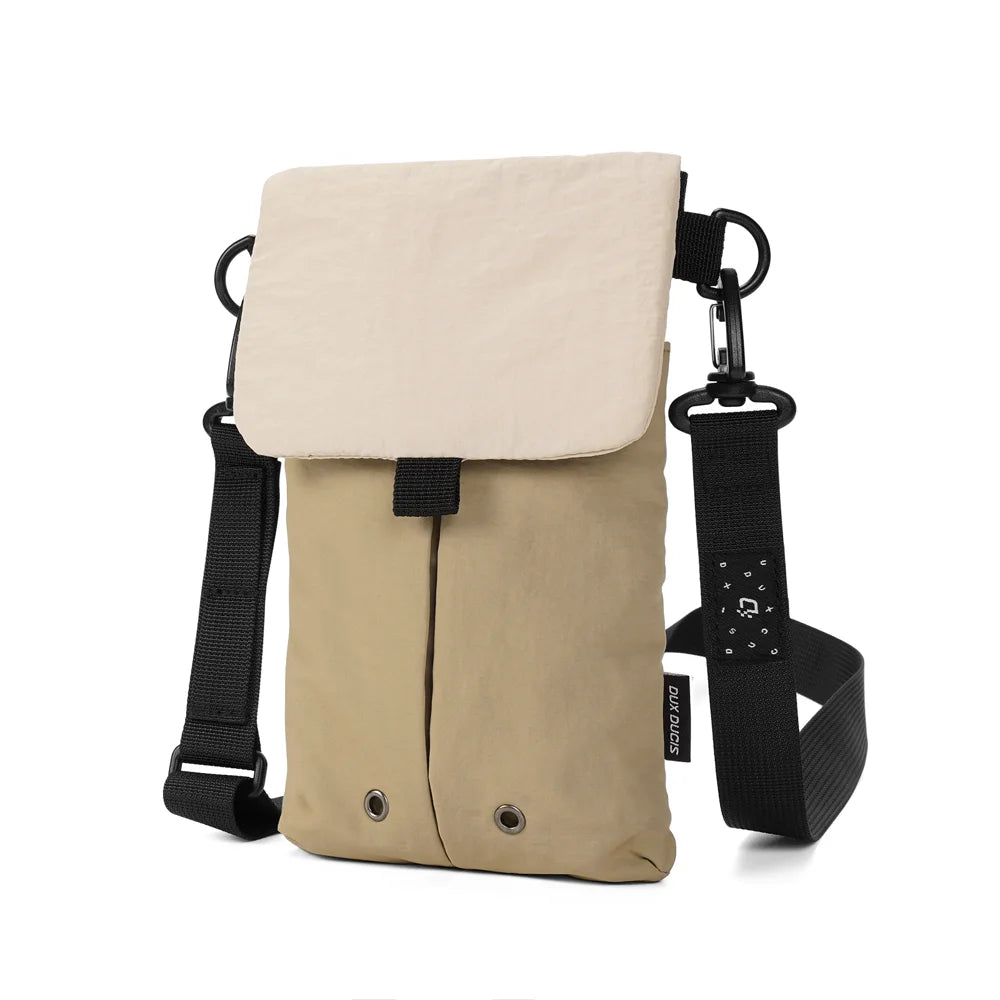 DUX DUCIS Crossbody Bag FLEX Series Nylon Phone Crossbody Bag - Khaki - 1
