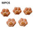 50Pcs DIY Craft Cat Paw Charms PC Decorations for Phone Case Cup Hair Accessories - Coffee - 1