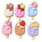 50Pcs DIY Ice Cream Popsicle Charms Strawberry PC Decorations for Phone Case Hair Accessories - Pink - 7