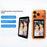 VQVP Magnetic Selfie Monitor Wireless Phone Rear Camera Selfie Screen for Vlog Live Streaming - Black - 2