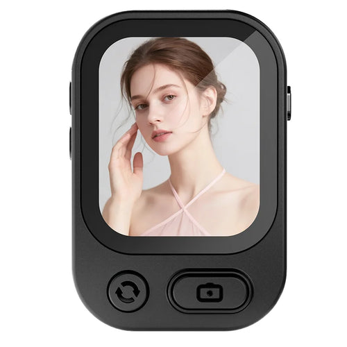 TP02 Magnetic Rear Selfie Display Phone Screen Mirroring Device for Outdoor Vlog Photography - Black - 1