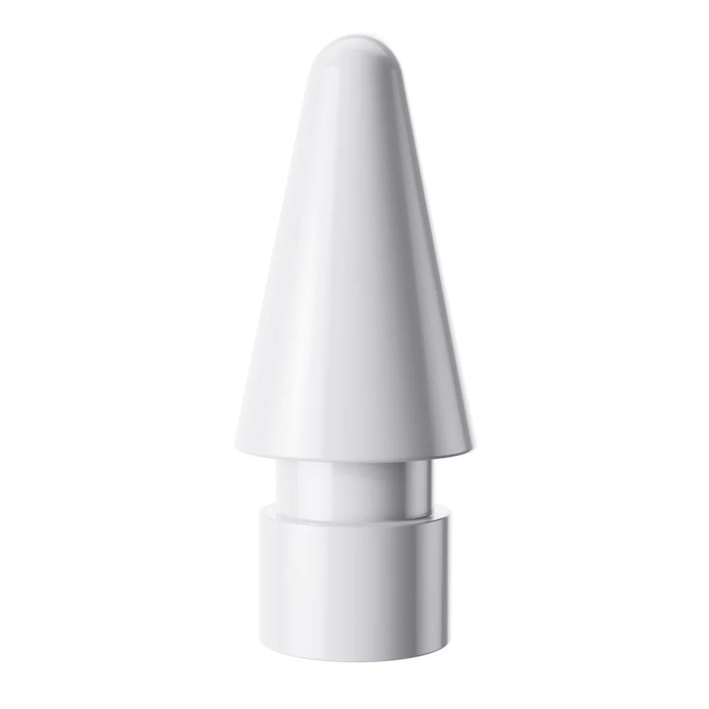 ESSAGER 3Pcs POM + 3Pcs PC Capacitive Pen Tip Set Replacement Pencil Tips for Drawing Writing Stylus Fine Nibs - White + Transparent - 2