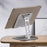 P54 Adjustable Folding Mobile Phone Stand Tablet Riser Heat Dissipation Cooling Bracket Holder - Rose Gold - 7