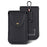 6.7 inch Mobile Phone Waist Bag Vertical PU Leather Belt Hanging Phone Storage Bag - Black - 1